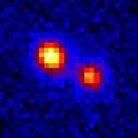 Binary Kuiper Belt Object 2001QT297 observed using MagIC on Magellan telescopes